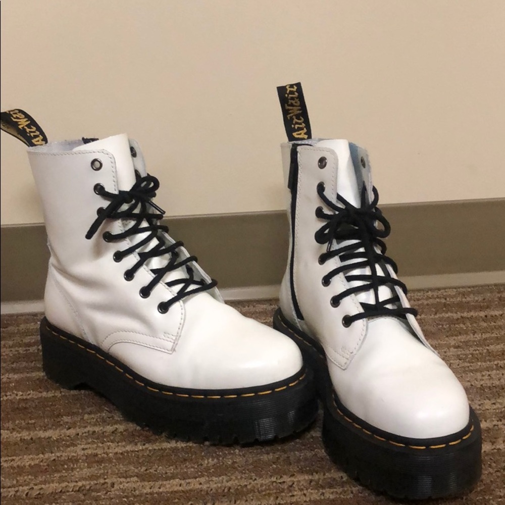 White Dr. Martens